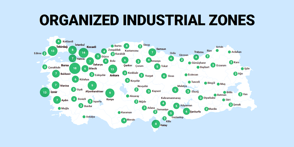 工業団地のイメージ