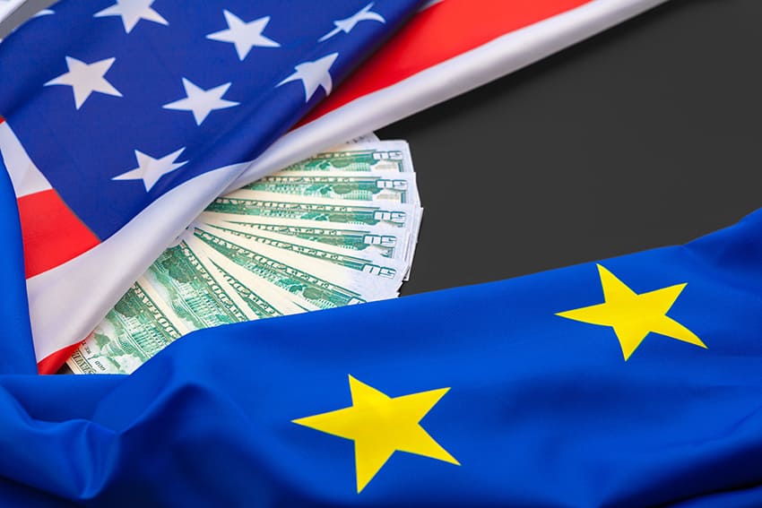 国内市場＋EU市場のイメージ